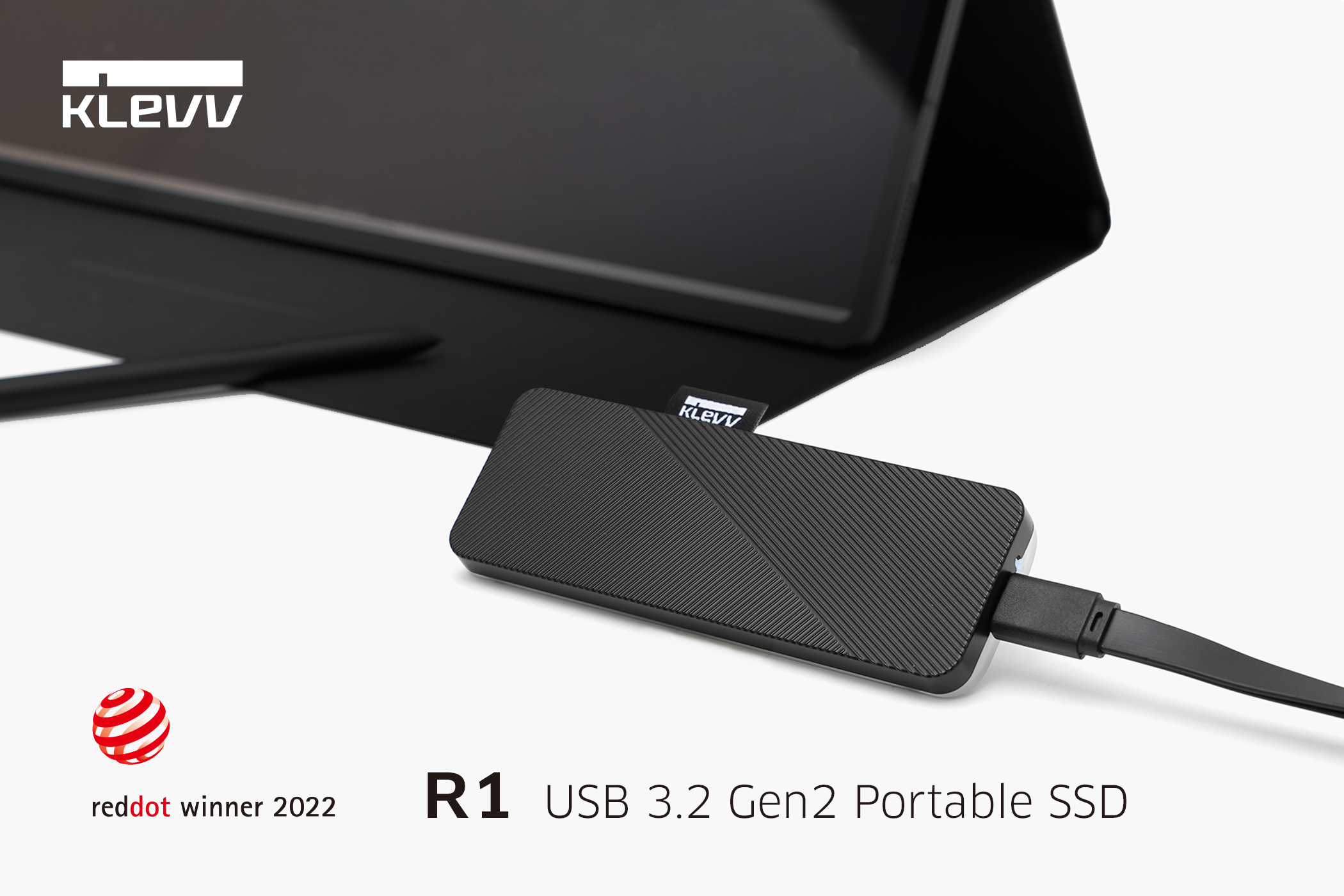 팔방미인 외장 `SSD KLEVV R1 Portable SSD`   국내 정식 출시