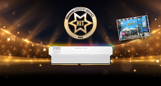 KLEVV Awarded with ”Danawa 2025 Hit Brand – RAM” in Korea!