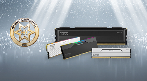 KLEVV Recognized with the “Danawa 2025 2H Hit Brand” Award in Korea