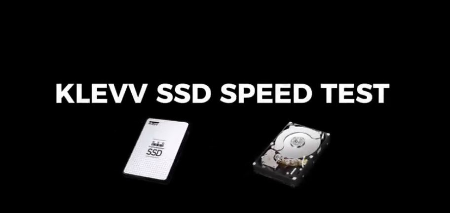 KLEVV NEO N500 SSD speed and performance test video