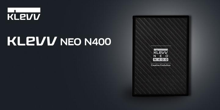 科賦 KLEVV NEO N400 480GB / 搭載 SLC 快取技術與優質顆粒的裝機好選擇