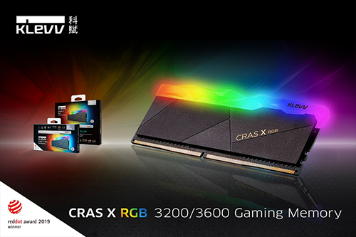 速度效能再進化！科賦推出3600MHz版本CRAS X RGB與BOLT X電競超頻記憶體
