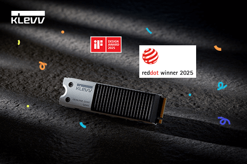 KLEVV GENUINE G560、レッドドット・デザイン賞2025（プロダクトデザイン部門）受賞