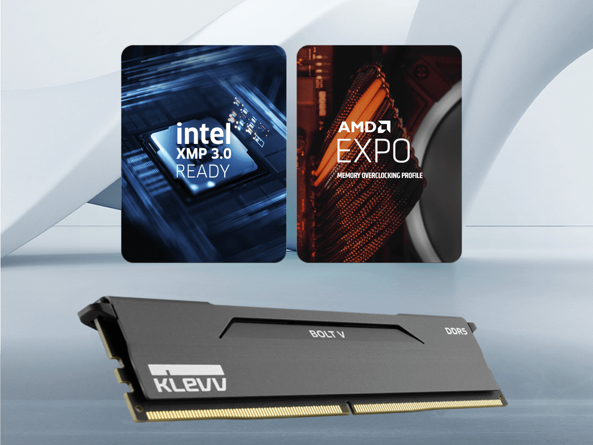 記憶體一鍵超頻 支援  Intel® XMP 3.0 與 AMD EXPO™ 技術