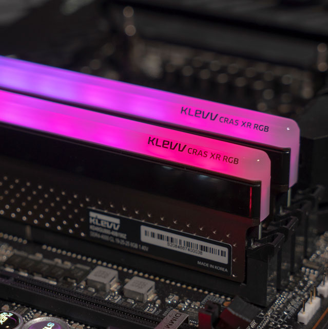 KLEVV CRAS XR RGB DDR5 - Mémoire PC RAM - 32Go (2x16Go) - 6000 MHz