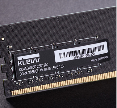 KLEVV 16GB (8GBx2) DDR4-2666 A93-2