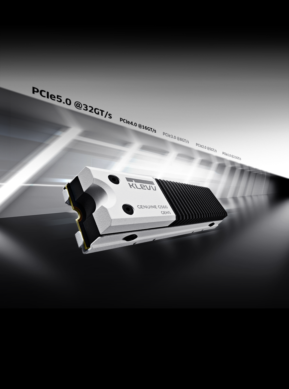 Klevv G560 1TB Pcie 5 Nvme M.2 With Heatsink Internal Solid State Drive SSD