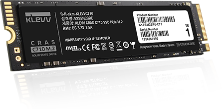 【SSD 512GB】ESSENCORE KLEVV CRAS C710 M.2